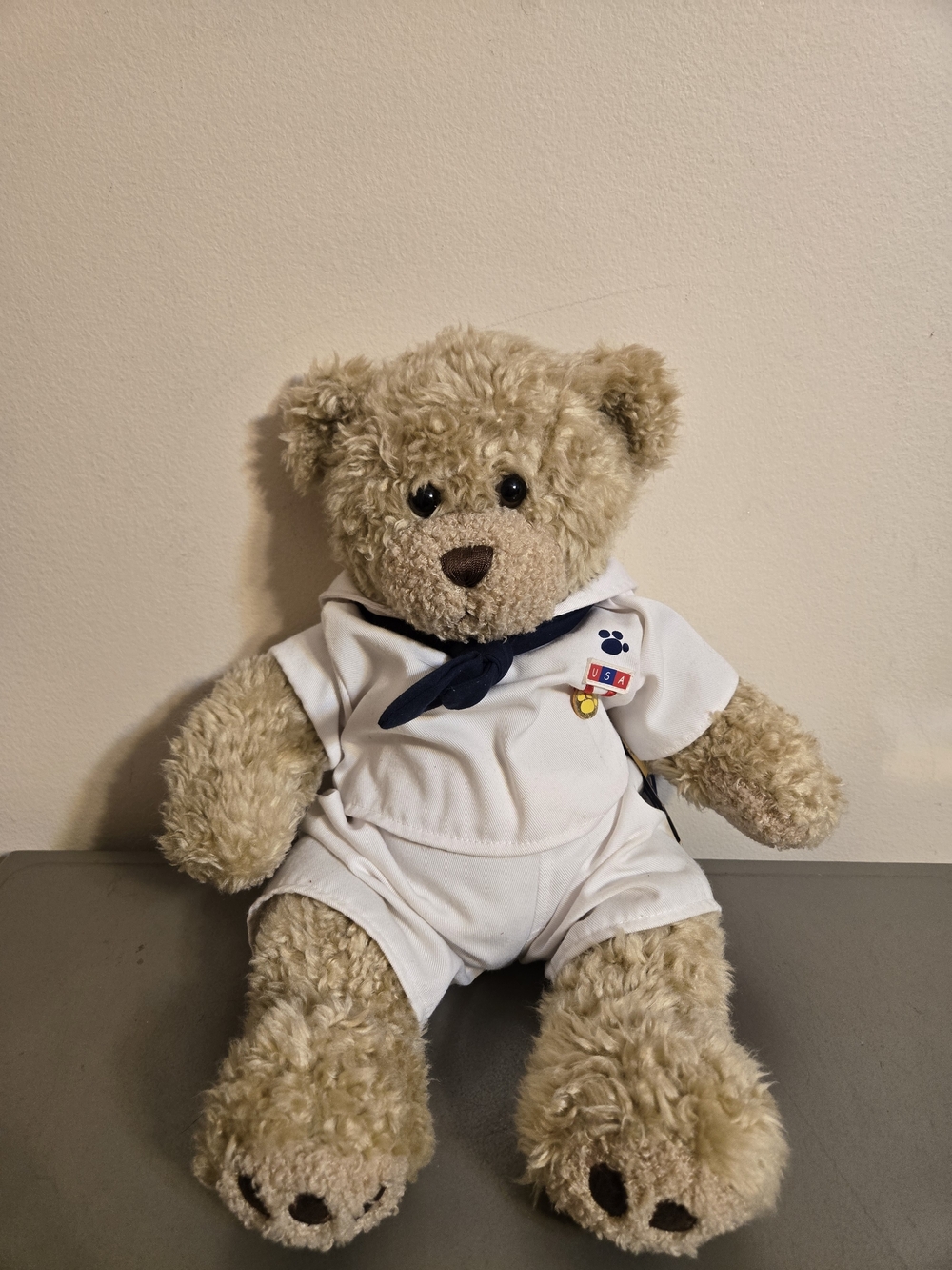 Build-A-Bear US Navy Sailor Teddy Bear 15" Plush Toy